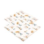 La Millou: HEARTBEAT BLUE MUSIC Zestaw pieluszek Bamboo