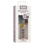 BIBS: BABY GLASS BOTTLE IRON antykolkowa butelka szklana 110 ml - obrazek 2
