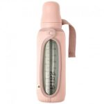 BIBS: termiczny neoprenowy ochraniacz na butelki 225 ml Blush - obrazek 2