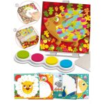 CREA LIGN: zestaw ART Malowanie palcami Zwierzęta - obrazek 2