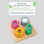Tender Leaf Toys: Drewniana zabawka optyczna / sensoryczna - Kwiaty - obrazek 2