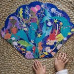 Mudpuppy: Puzzle konturowe Zatoczka syren 75 el. - obrazek 2