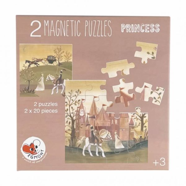 EGMONT: puzzle magnetyczne KSIĘŻNICZKA