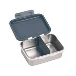 Lassig: Lunchbox ze stali nierdzewnej Happy Prints granatowy - obrazek 2