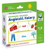 Kapitan Nauka: Układanki Malucha: Ang. Kolory 1-3 lat