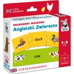 Kapitan Nauka: Układanki Malucha: Ang. Zwierzęta 1-3 lat