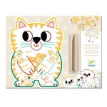 Djeco: Magiczne kolorowanki - DOMOWE ZWIERZĘTA 18m+