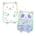 Djeco: Magiczne kolorowanki - DZIKIE ZWIERZĘTA 18m+ - obrazek 2