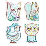 Djeco: Magiczne kolorowanki - LEŚNE ZWIERZĘTA 18m+ - obrazek 3