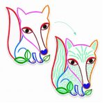 Djeco: Magiczne kolorowanki - LEŚNE ZWIERZĘTA 18m+ - obrazek 2