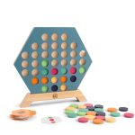 BS Toys, drewniana gra 3 w rzędzie 8+