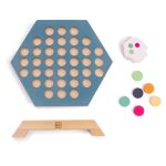 BS Toys, drewniana gra 3 w rzędzie 8+ - obrazek 3