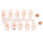 BS Toys, drewniane kręgle Cyferki 3+ - obrazek 3