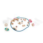 BS Toys, sensoryczna gra - Nawlekanka gąsienica 6+ - obrazek 4