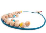 BS Toys, sensoryczna gra - Nawlekanka gąsienica 6+ - obrazek 3