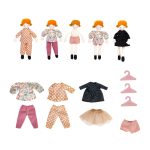 Moulin Roty: PARYŻANKA BLANCHE - Walizka z lalką i garderobą - obrazek 2