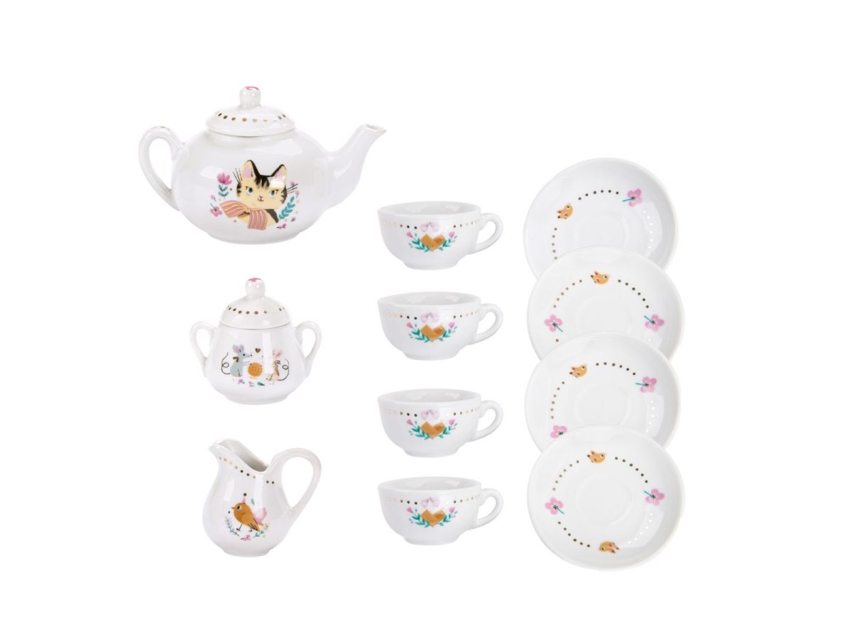 Moulin Roty: Zestaw naczyń ceramicznych w walizce - obrazek 3