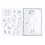 Moulin Roty: Kolorowanka Les Parisiennes 36 stron - obrazek 2