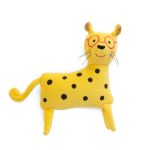 Moulin Roty: Maskotka - grzechotka Lampart LES TOUPITIS