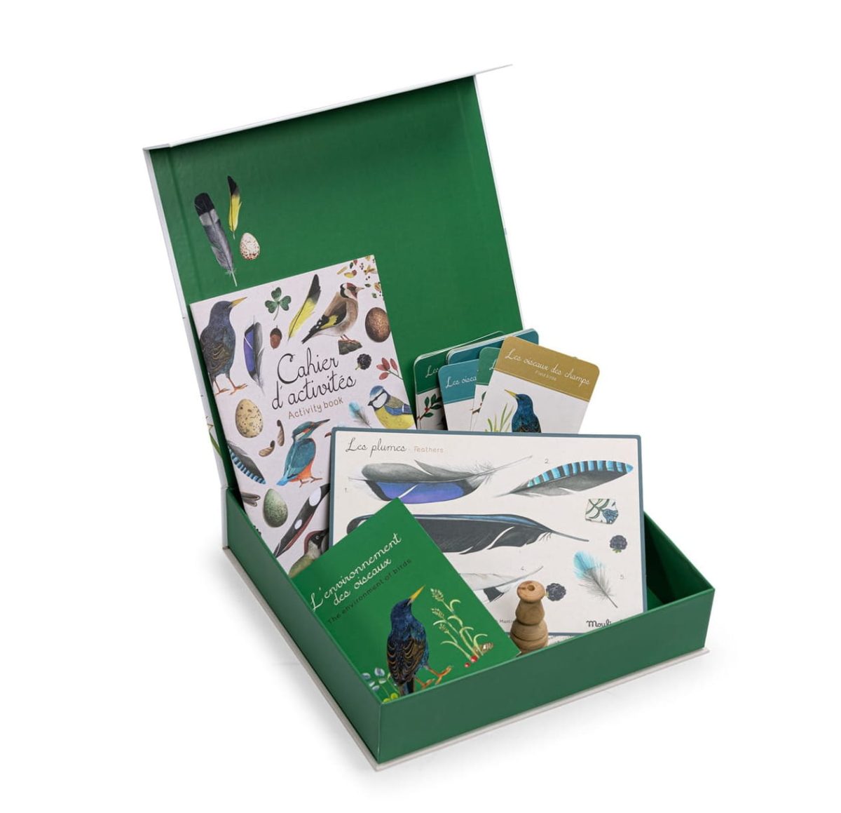 Moulin Roty: zestaw ODKRYWCY PTAKÓW 6+ - obrazek 2