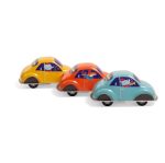 Moulin Roty: metalowe autko żółte - obrazek 4