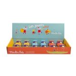 Moulin Roty: metalowe autko żółte - obrazek 3