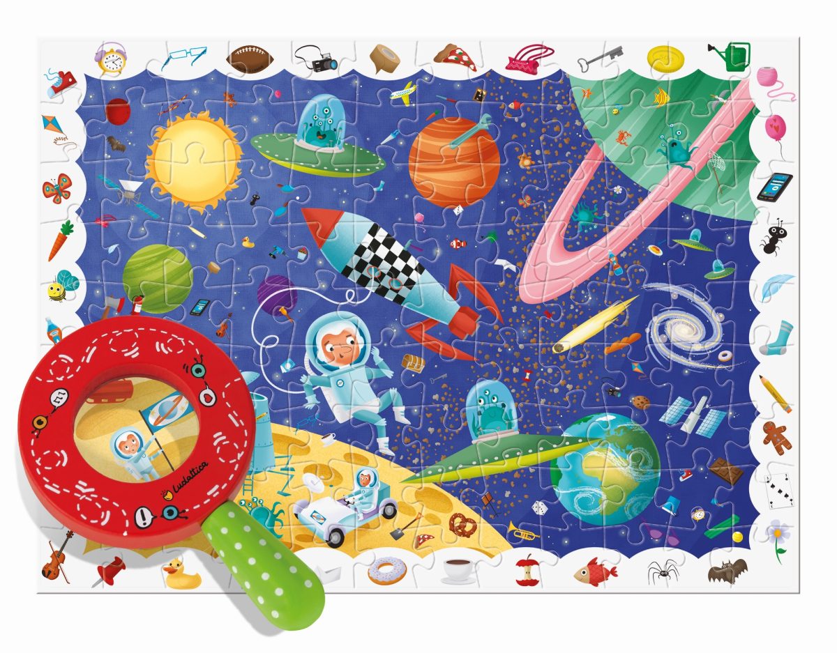 8057158620736-2 LUDATTICA: puzzle-GRA detektywistyczna – KOSMOS 108 EL. - obrazek 2