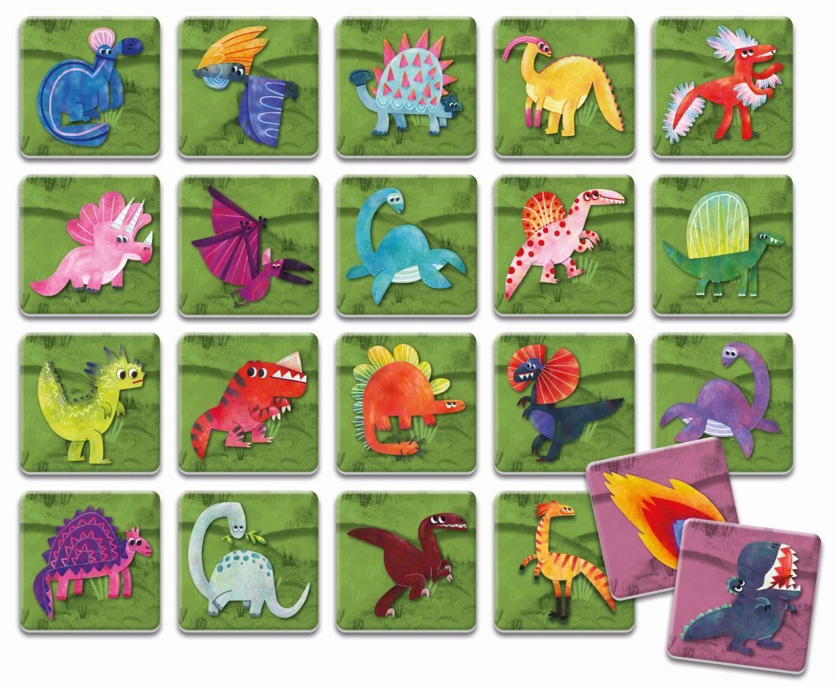 LUDATTICA: RISKY MEMO gra z dreszczykiem – STRZEŻ SIĘ T-REXA! - obrazek 2