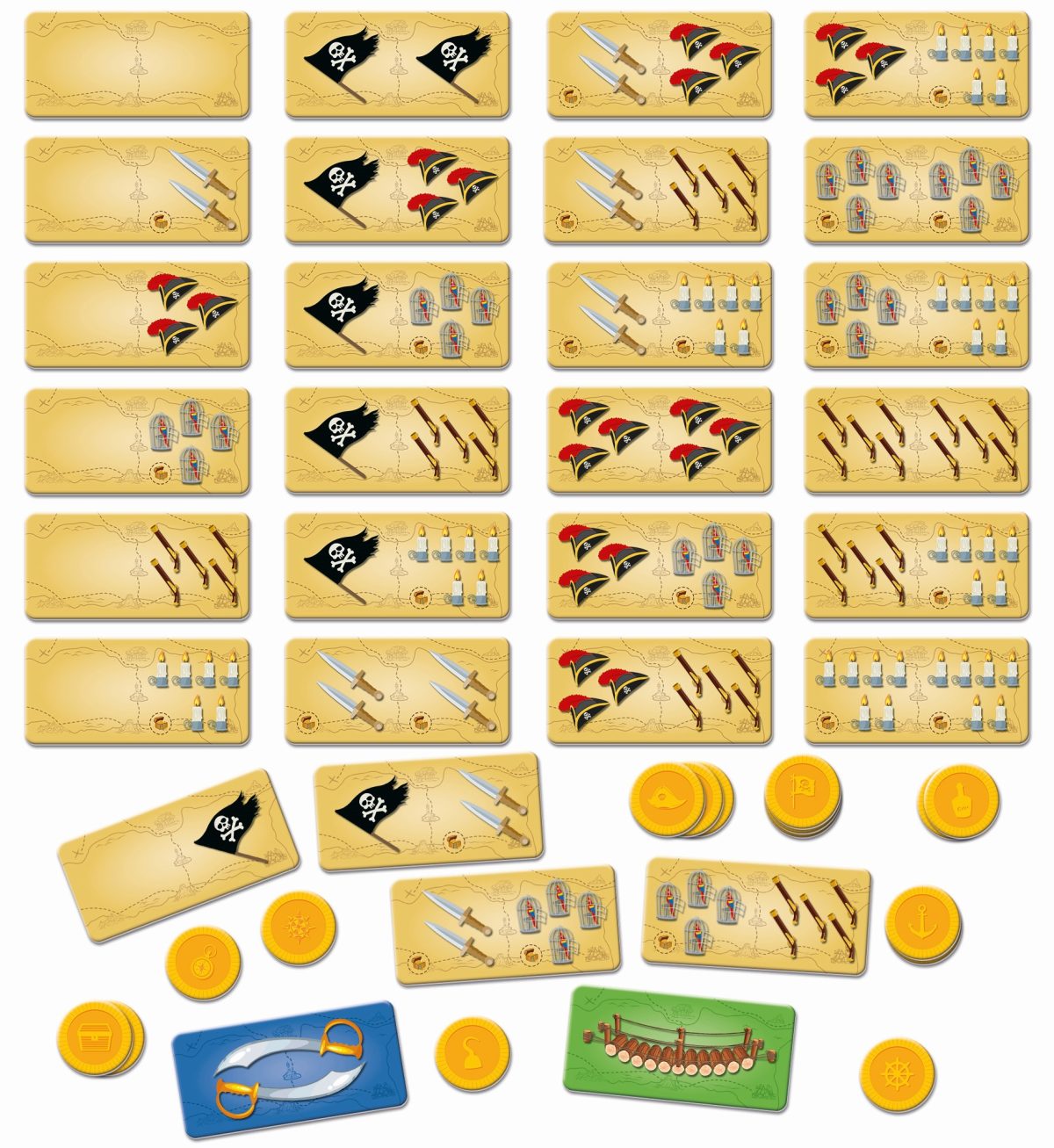 8057158621689-2 LUDATTICA: gra DOMINO z wartością dodaną – PIRAT - obrazek 2