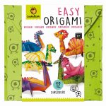 LUDATTICA: EASY ORIGAMI – zestaw kreatywny DINOZAURY 5+