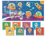 LUDATTICA: DWUSTRONNE puzzle dla najmłodszych – KOSMOS - obrazek 2