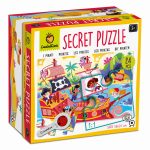 LUDATTICA: SECRET PUZZLE – puzzle z TAJEMNICĄ – STATEK PIRACKI 3+