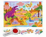 LUDATTICA: SECRET PUZZLE – puzzle z TAJEMNICĄ – DINOZAURY 3+ - obrazek 2