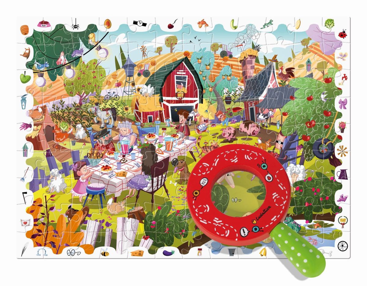 LUDATTICA: puzzle-GRA detektywistyczna – WIEŚ 108 EL. - obrazek 2