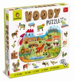 LUDATTICA: DREWNIANE puzzle KONTUROWE – FARMA 48 EL.