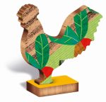 LUDATTICA: DREWNIANE puzzle KONTUROWE – FARMA 48 EL. - obrazek 4