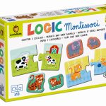 LUDATTICA: LOGIC Montessori – gra-układanka – ZWIERZĄTKA i ICH MAMY