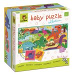 LUDATTICA: DWUSTRONNE puzzle dla najmłodszych – DINOZAURY