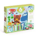 Djeco: Zestaw art. 6 w 1 MYSZKA I PRZYJACIELE 18m+