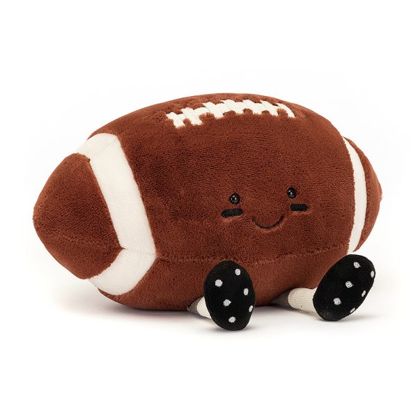 JellyCat: Wesoła Piłka Futbol Amerykański 28 cm