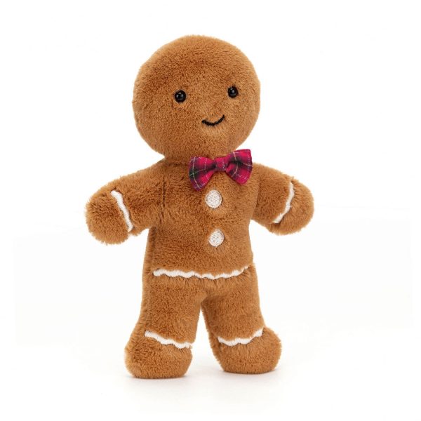 JellyCat: Wesoły Piernikowy Chłopiec 32cm