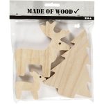 CREATIV: Jelonki i Choinka z drewna - obrazek 2