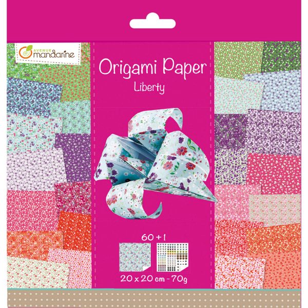 Avenue Mandarine: papier origami Wolność