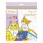 Avenue Mandarine: kolorowanie po numerach Koty