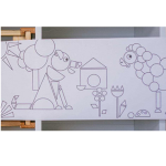 COLORESCA: Kolorowanka w rolce Dla Malucha 30m 1+ - obrazek 3