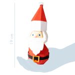 Avenue Mandarine: zestaw artystyczny Bożonarodzeniowe papierowe ozdoby 3D - obrazek 4