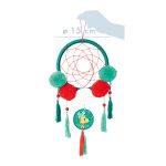 Avenue Mandarine: zestaw artystyczny Łapacz Snów z Pomponami - obrazek 3