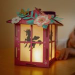 Avenue Mandarine: zestaw artystyczny latarnia do złożenia Jednorożce - obrazek 2