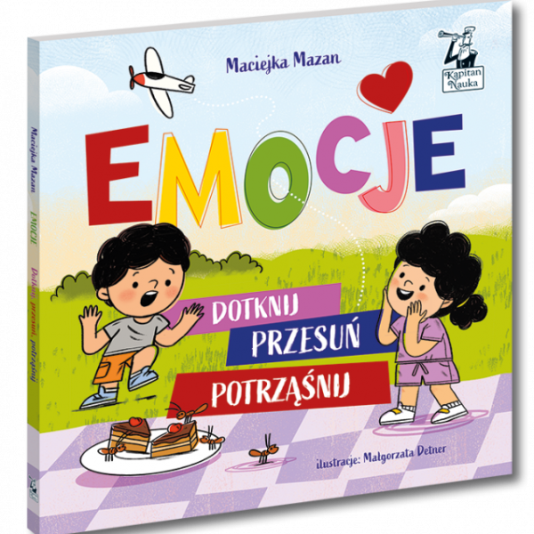 Kapitan Nauka: Emocje. Dotknij, przesuń, potrząśnij