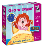 Kapitan Nauka: Gra w zegar. Która to godzina? 4+